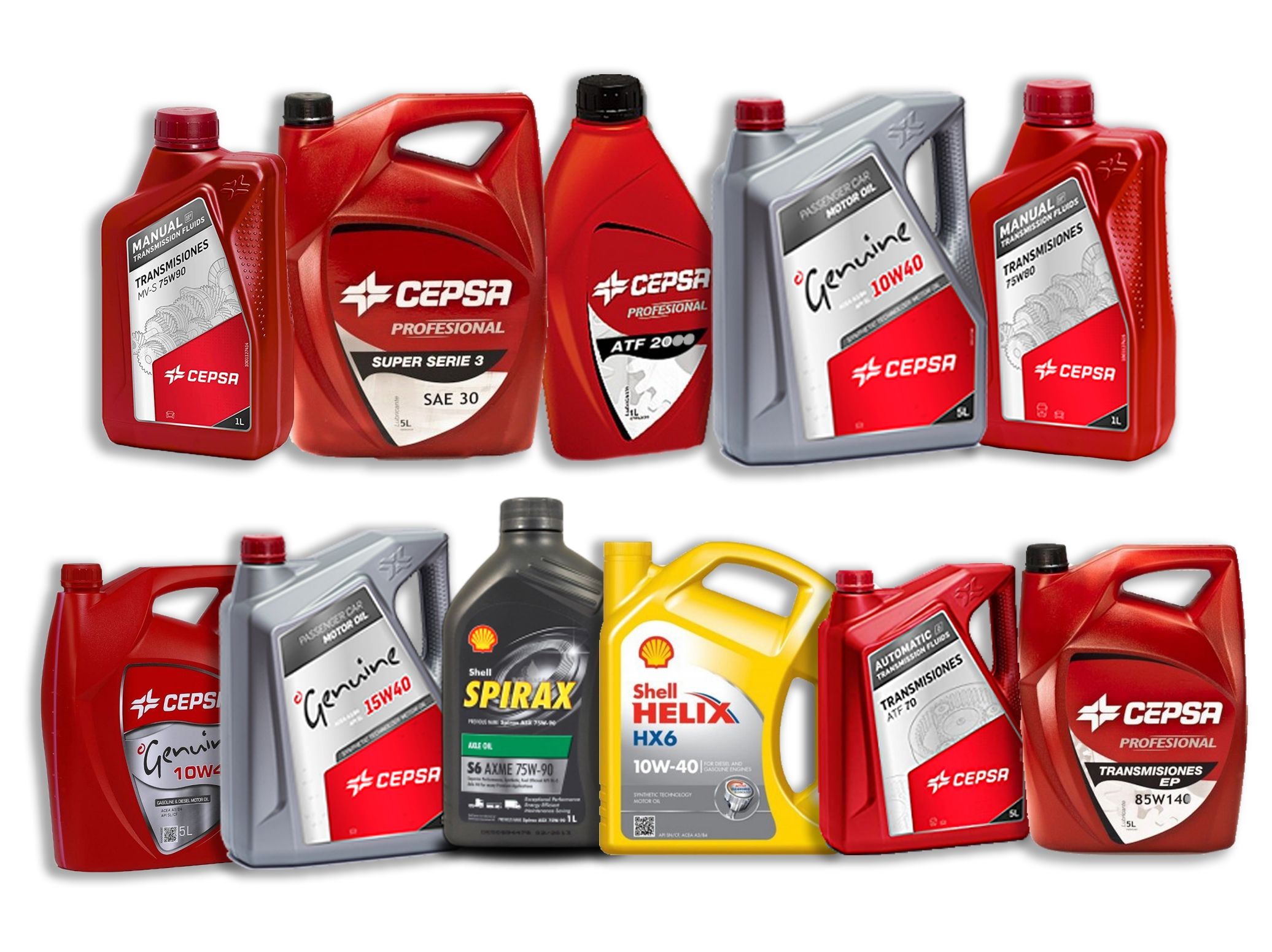 Lubricantes para nuestros equipos y componentes