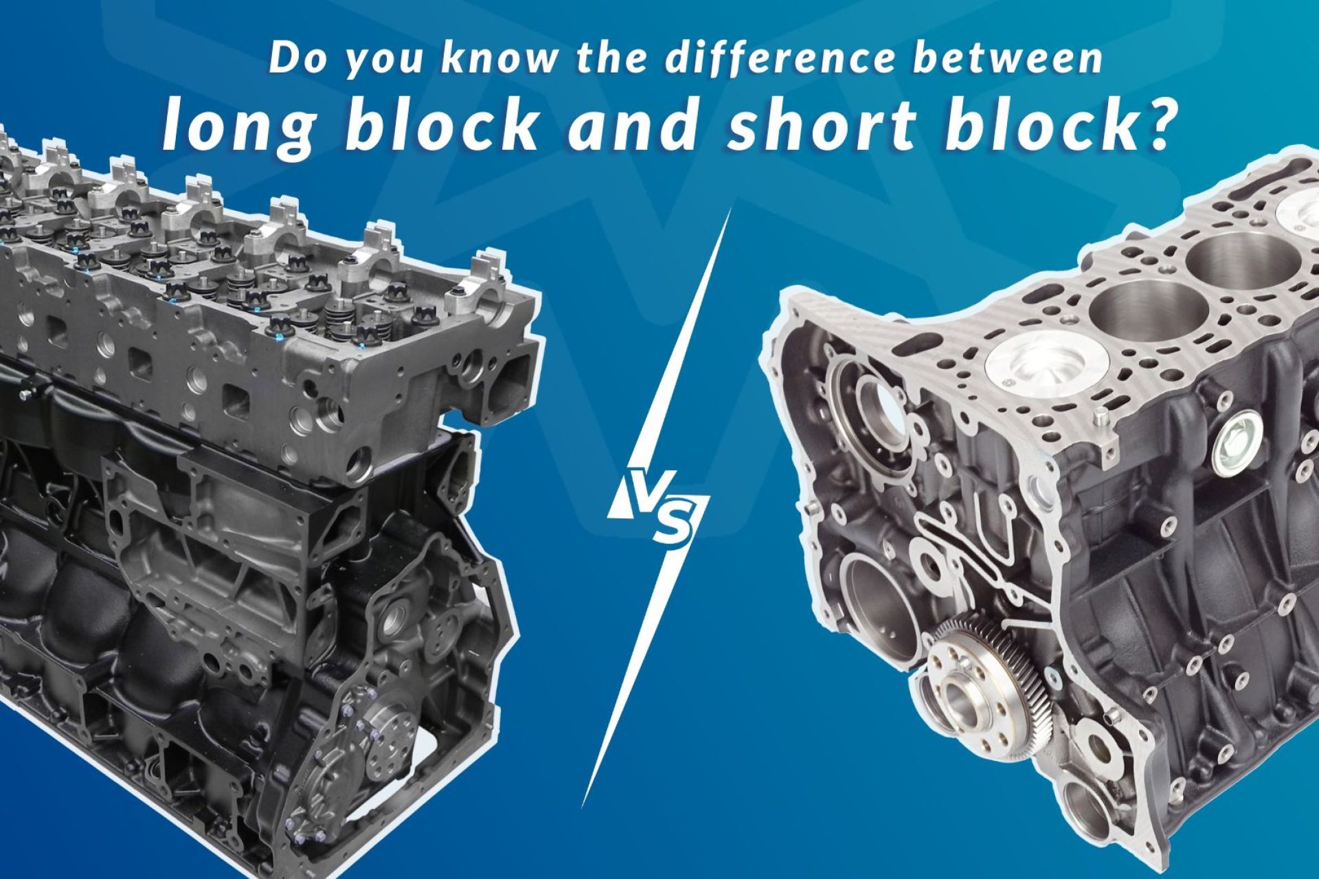 Do you know the difference between long block and short block?